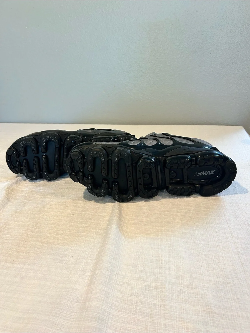 Nike Air VaporMax Plus Cool Grey Black Metallic Men's Size 14 CK0900-001